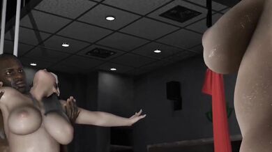 Pole Dance Teachers Private Lesson with Her Student - A Sexy Hentai Porn Video!
