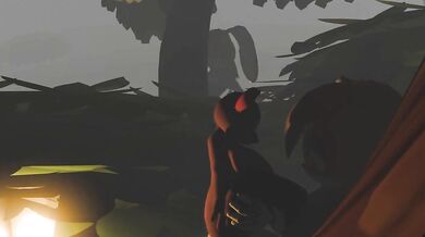 A sexy babysitter named Cream enjoys some naughty outdoor playtime with her horny neighbor