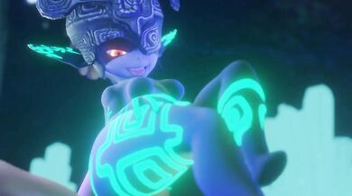 Sexy Midna infiltrates the fleshlight with her mole penis, pleasuring herself and any willing men who cross paths