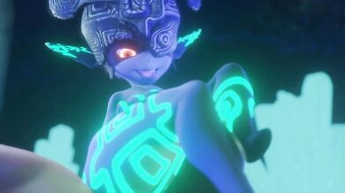 Sexy Midna infiltrates the fleshlight with her mole penis, pleasuring herself and any willing men who cross paths