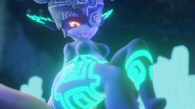 Sexy Midna infiltrates the fleshlight with her mole penis, pleasuring herself and any willing men who cross paths