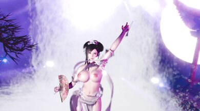 Tifas seductive dance moves with the new DLC 44 is pure erotica