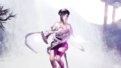 Tifas seductive dance moves with the new DLC 44 is pure erotica