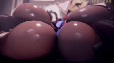 Kiriko and Dva fucked like never before in a polished jade bell (sound variant)