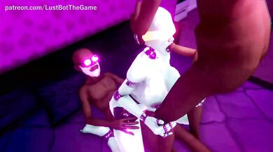 ------------------------------ The Perverted Desires of a Sex-Crazed Machine: LustBot Fucked by Two Old Men