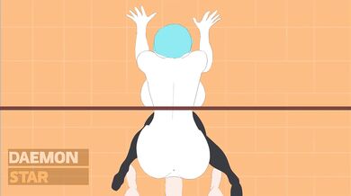 Dragon Ball Z: Bulma Gets Fucked in the Glory Hole by Daemonstar