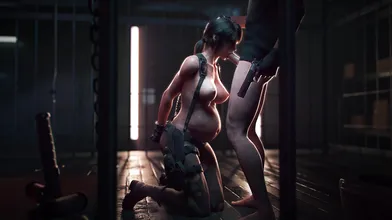 Quiet Blowjob (Pregnnat)[VGErotica][4K]