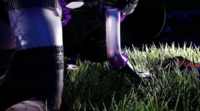 Erotic Enchantress in the Forest gets plowed by a massive Minotaur schlong