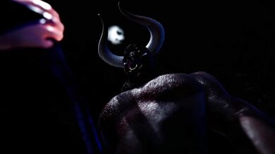 Erotic Enchantress in the Forest gets plowed by a massive Minotaur schlong