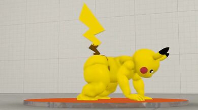 The Porn Adventures of Gassy Pikachu and His Growing Butt Stretch!
