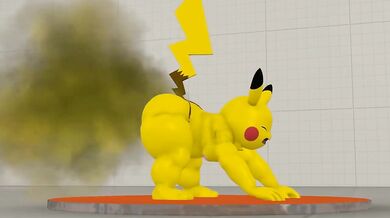 The Porn Adventures of Gassy Pikachu and His Growing Butt Stretch!