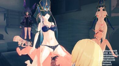 Chained in the Dungeon of Lust: Futa-on-female, Futasub, Femdom Action