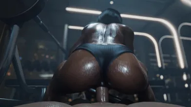 Watch as Pharah works up a sweat while she trains in this POV hentai PORN video This 4K quality VG Erotica is sure to leave you breathless!