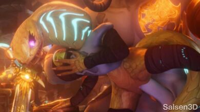 The Legendary Warrior: Zandalari Dick, in 3D!