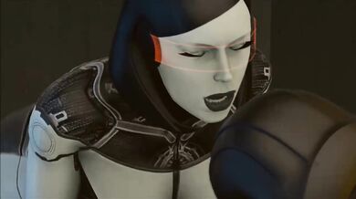 Fantasy of a robotic humanoid servant that fulfills all your sexual desires in a unique way