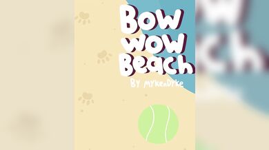 Watch this hot babe in her bikini taking a walk on the beach with her cute dog!