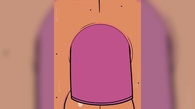 Watch this hot babe in her bikini taking a walk on the beach with her cute dog!