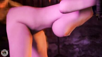 The Naughty Tengu and Her Bondage Threesome with Lord Aardvark
