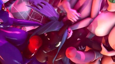 The XXX-Rated Adventure of the Mane 6 on Halloween Night with BlackjrXIII