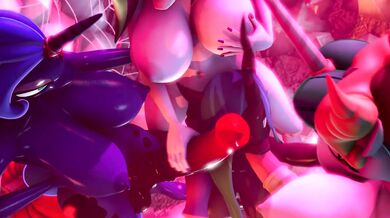 The XXX-Rated Adventure of the Mane 6 on Halloween Night with BlackjrXIII