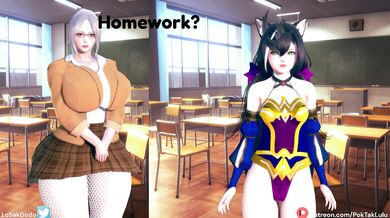 Making Whoopie with a Futanari Tutor