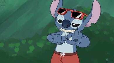 Hentai Animation - Stitch gets fucked by Gantu in a full-adult animation