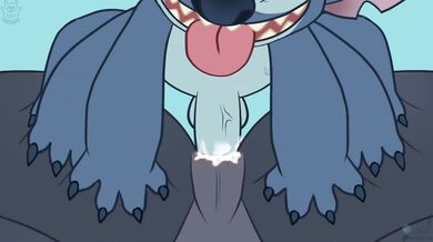 Hentai Animation - Stitch gets fucked by Gantu in a full-adult animation