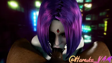 Watch as a horny raven with a penchant for rooftops gives the most intense blowjobs from her POV, in 4K resolution without any moaning