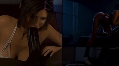 Watch as Jill Valentine and Lara Croft go head to head in the ultimate BBC fuck battle! This porn parody will have you on the edge of your seat