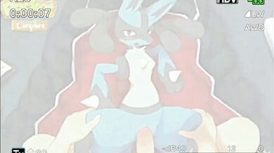 A sexy Pokémon trainer, Eve, tries out her new Volt Tackle on a group of horny Bambara