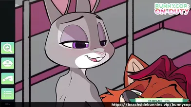 Major Gideons Beachside Bunnies: On-Duty - Judy x Gideon
