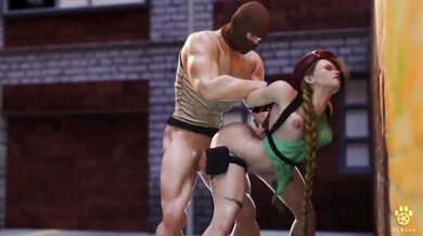 After a long day of training, Cammy was feeling very frisky and decided to take matters into her own hands