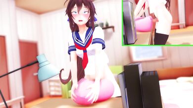 The Glowing Futa In the One-hole