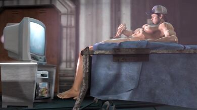 Busty MILF gets creampied in the shower during her wet dream