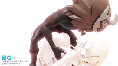 A horny college student bangs her roommate’s best friend in the shower