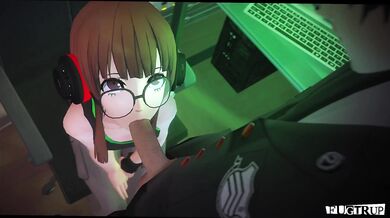 Futabas Blowjob Frenzy with Fugtrup