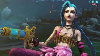 Lesbian Lovers Jinx and Vi