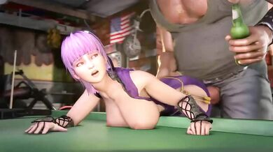 The Pool Shark: Ayane’s Fierce Game of Table Tennis and Anal Sex!