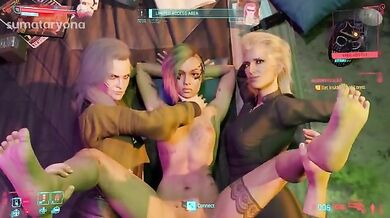 #9 Cyberpunk belly-punch in the year 2077: The sexy, cybernetic, futuristic hentai video you wont be able to look away from!