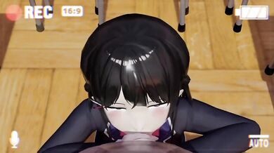 The Princess of the Moon Sucks Until She Makes Them Dry in a Pastoral Setting