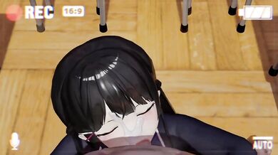 The Princess of the Moon Sucks Until She Makes Them Dry in a Pastoral Setting