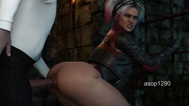 Harley gets double penetrated in her loan refinance office, and she loves it!