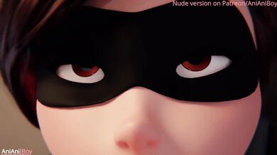 Pornhubs newest recruit: Elastigirl meets her criteria of selecting teammates for a wild night!