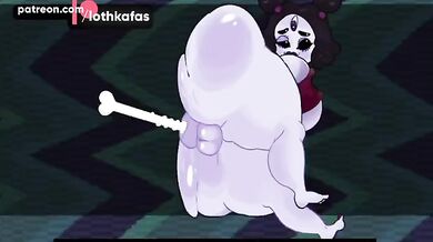 Hentai: Muffet Gets Boned and Enjoys Every Second of It