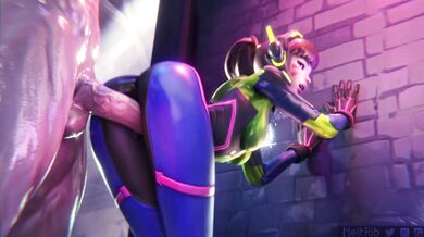 DVa: Getting Pounded Through Her Suit (Suit | Nude) [Meltrib]