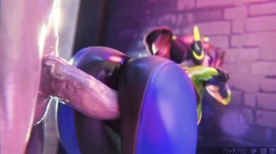 DVa: Getting Pounded Through Her Suit (Suit | Nude) [Meltrib]