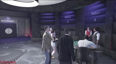 Catherine Scratch Patrickson, a dealer at the Casino Royale, takes you on a private tour of her workplace