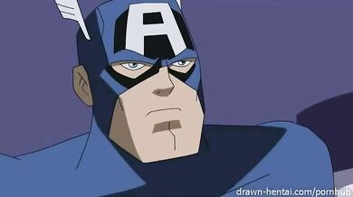 Captain Americas Biggest Fan Becomes a Wonder Woman Hentai Drawing