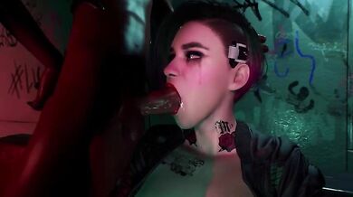 Assassinator Black - Cyberpunk 2077 Hentai Porn Gameplay