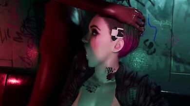 Assassinator Black - Cyberpunk 2077 Hentai Porn Gameplay